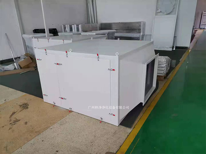 增壓新風過濾箱生產安裝現場實拍圖 增壓新風過濾箱生產安裝現場實拍圖